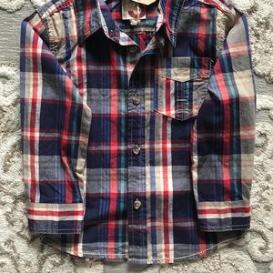 Cotton On Boys Plaid Shirt